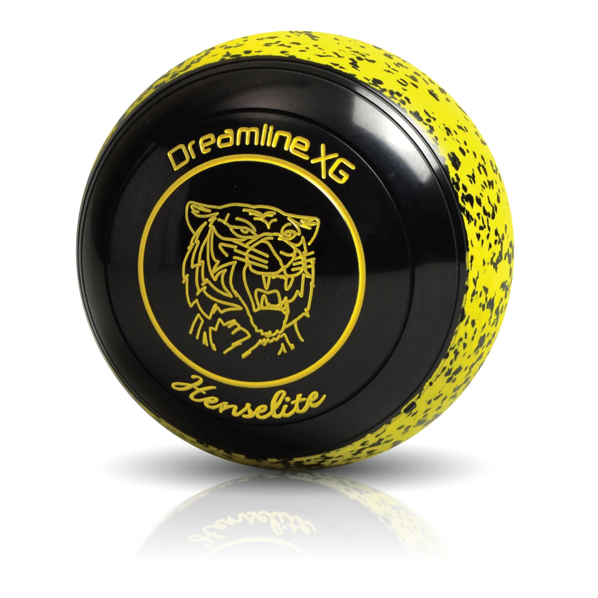 Official Richmond Tigers AFL Dreamline XG Lawn Bowls Set